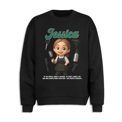 Custom Chibi Mom Shirt, Personalized Mother's Day Gift, Mom's A Baber Mom Unique Gift for Her, Custom Name - Custom Choo