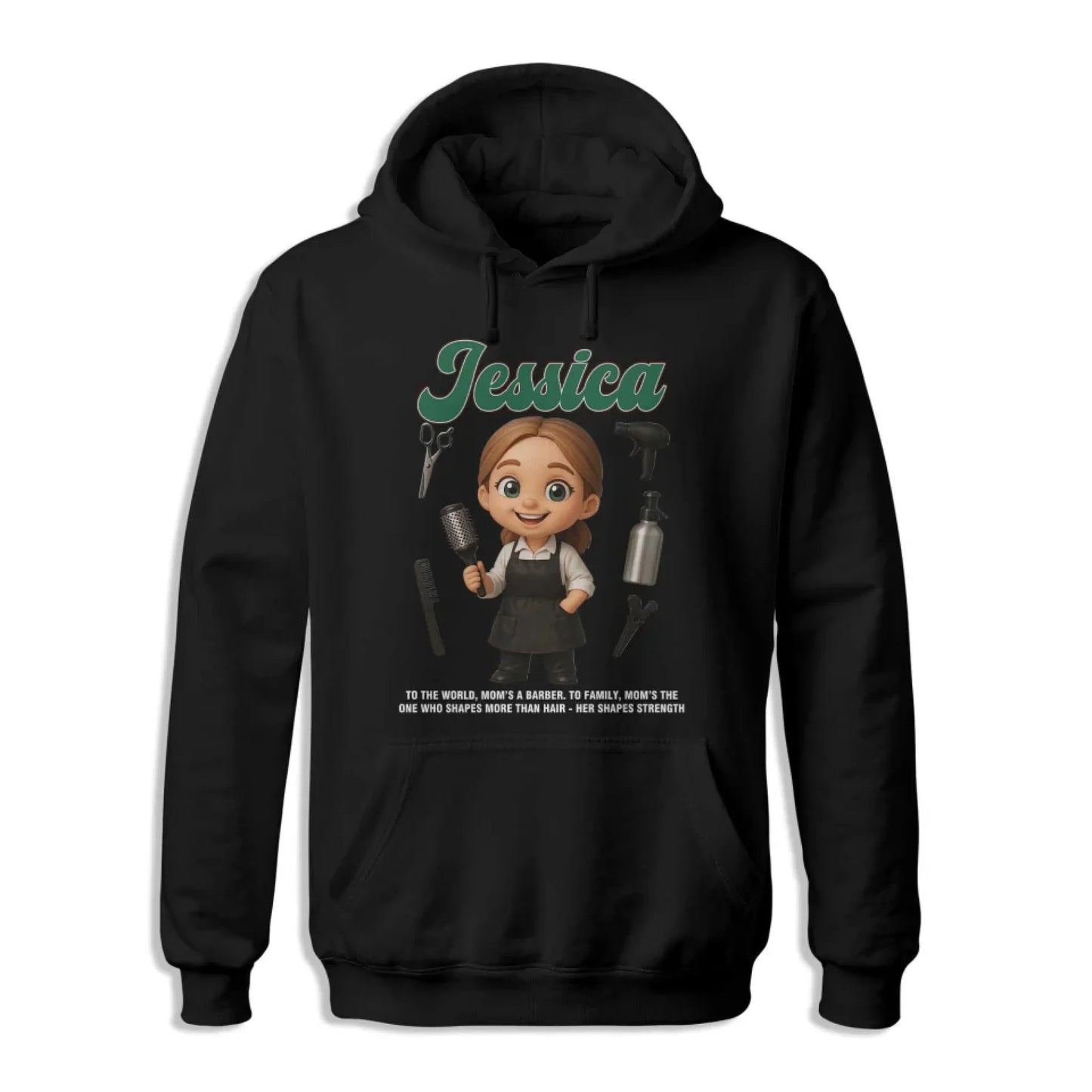 Custom Chibi Mom Shirt, Personalized Mother's Day Gift, Mom's A Baber Mom Unique Gift for Her, Custom Name - Custom Choo