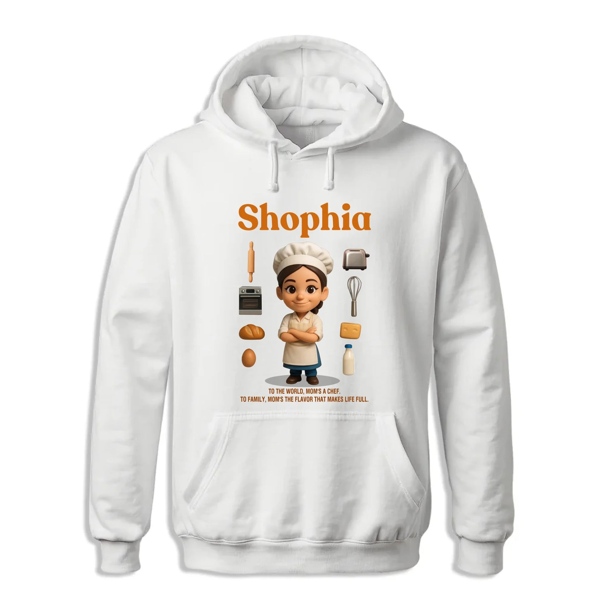Custom Chibi Mom Shirt, Personalized Mother's Day Gift, Mom's A Baker Mom Unique Gift for Her, Custom Name - Custom Choo