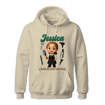 Custom Chibi Mom Shirt, Personalized Mother's Day Gift, Mom's A Baber Mom Unique Gift for Her, Custom Name - Custom Choo