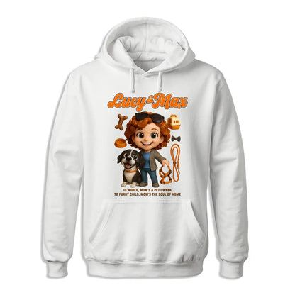 Custom Chibi Mom Shirt, Personalized Mother's Day Gift, Mom's A Dog Mom Unique Gift for Her,Custom Name - Custom Choo