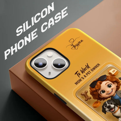 Dog Mom Mother’s Day Gift - Personalized Photo Chibi Phone Case for Mom - Custom Choo