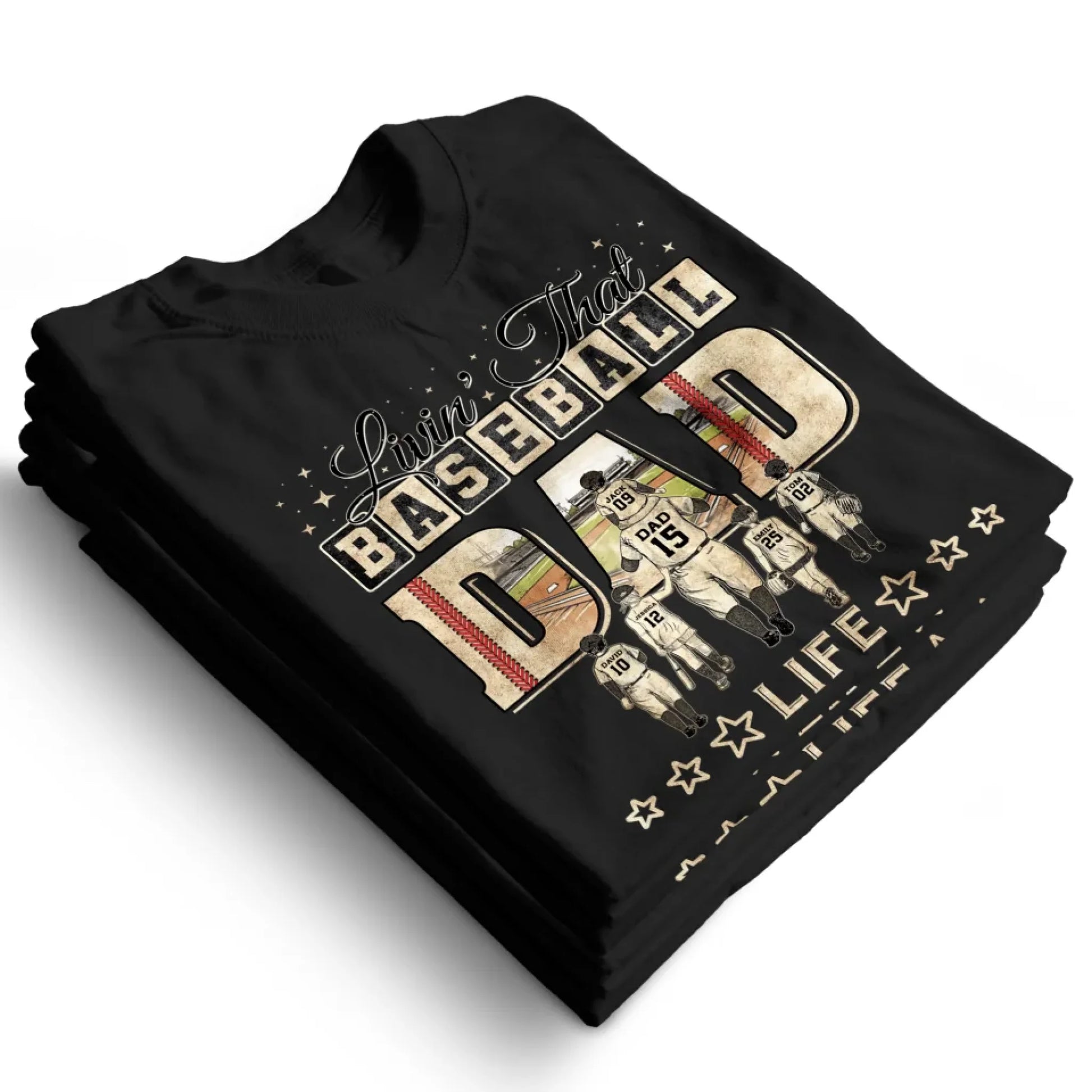 t-shirt gấp