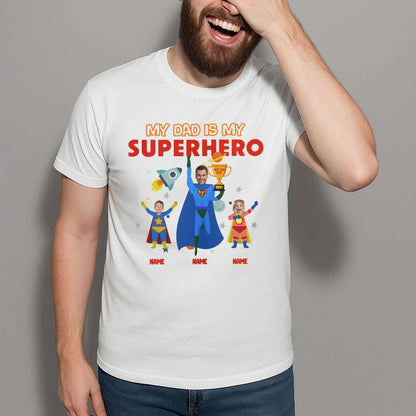My Dad Is My Hero - Personalized Photo, Custom Choo
