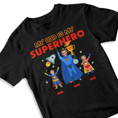 My Dad Is My Hero - Personalized Photo, Custom Choo