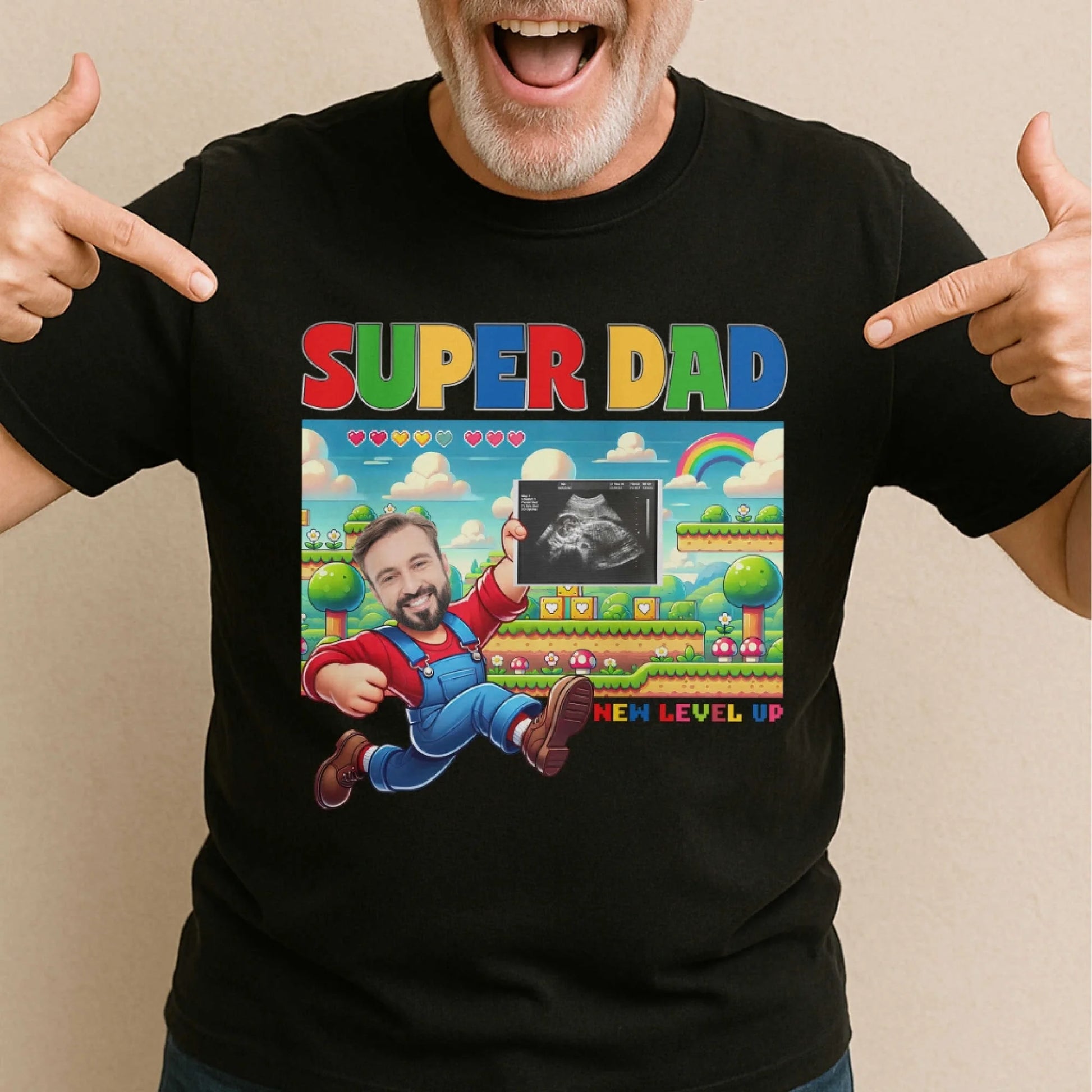 Super Dad - Gifts For New Dad - Personalized Photo, Custom Choo
