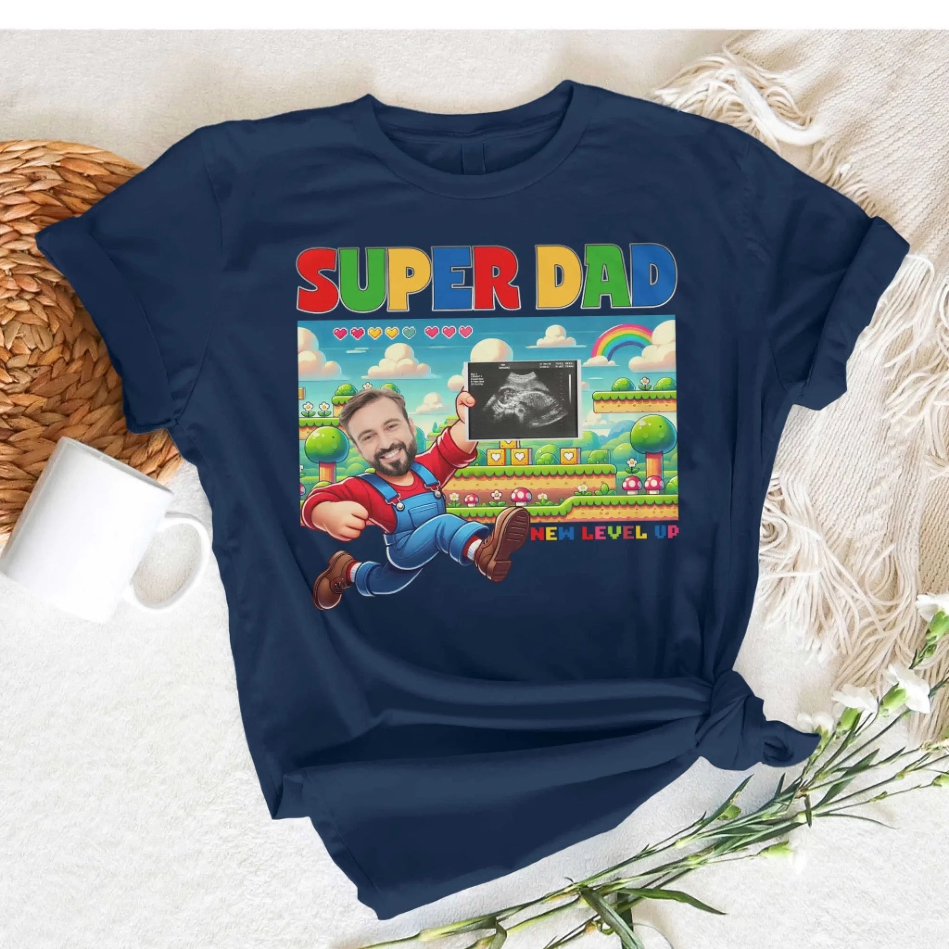 Super Dad - Gifts For New Dad - Personalized Photo, Custom Choo