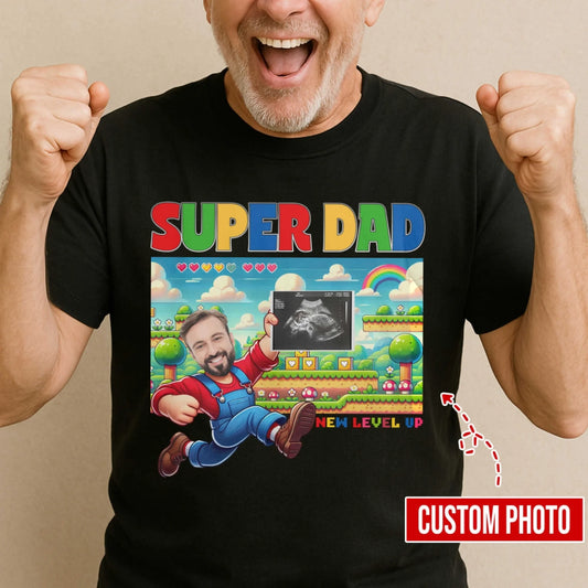 Super Dad - Gifts For New Dad - Personalized Photo, Custom Choo