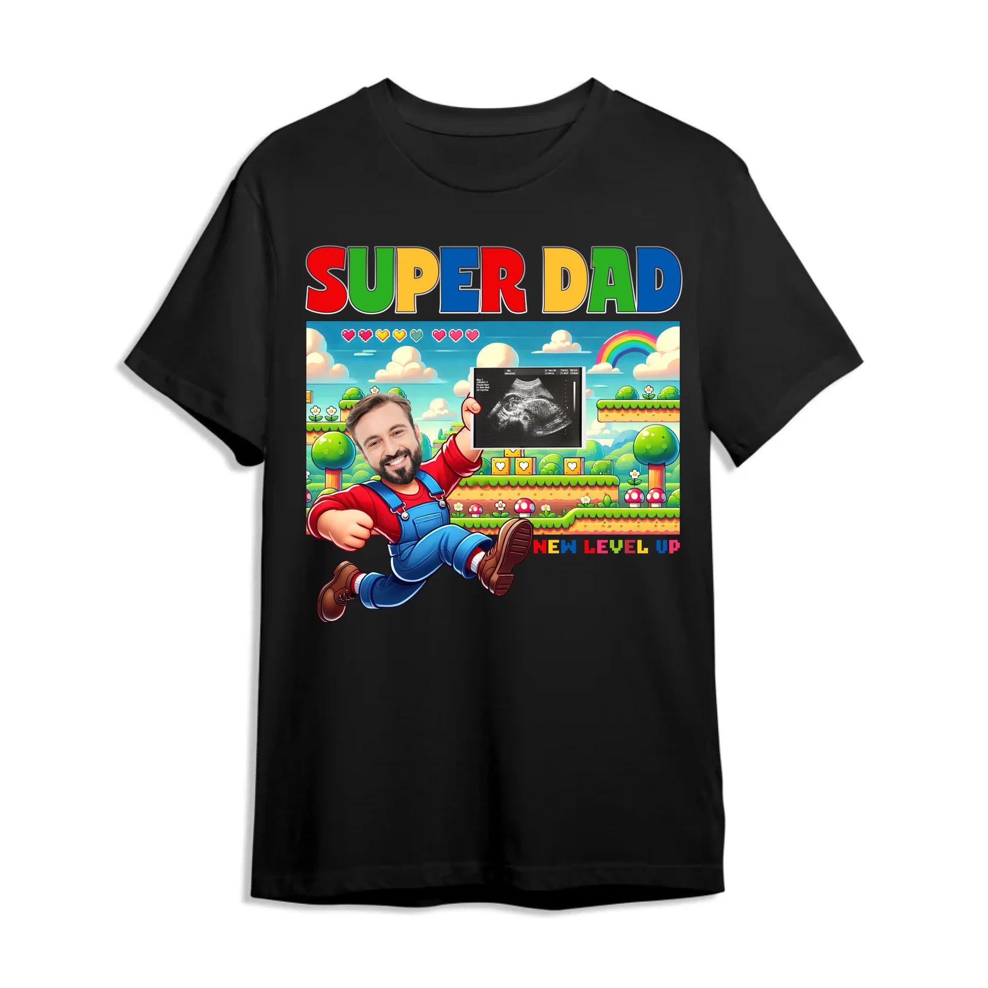 Super Dad - Gifts For New Dad - Personalized Photo, Custom Choo
