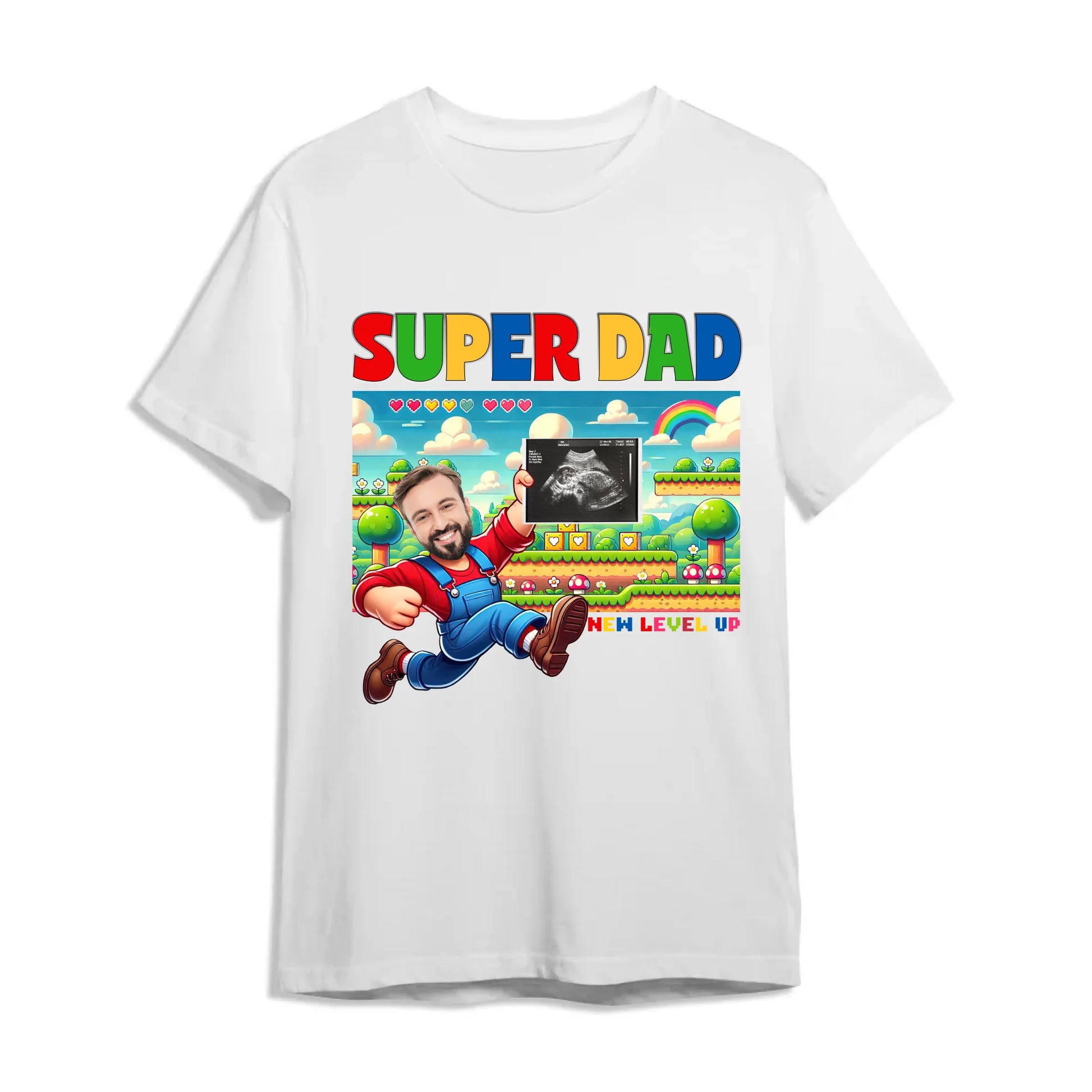 Super Dad - Gifts For New Dad - Personalized Photo, Custom Choo