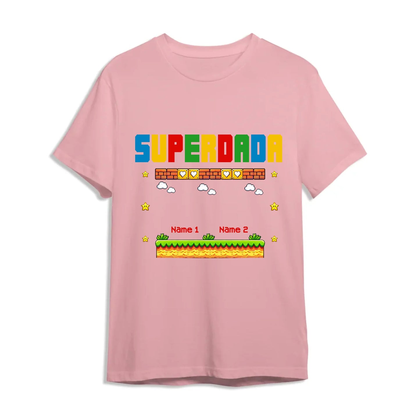 Super Dada - Funny Gifts For Dad - Personalized T-Shirt, Custom Choo