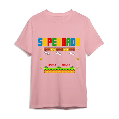 Super Dada - Funny Gifts For Dad - Personalized T-Shirt, Custom Choo
