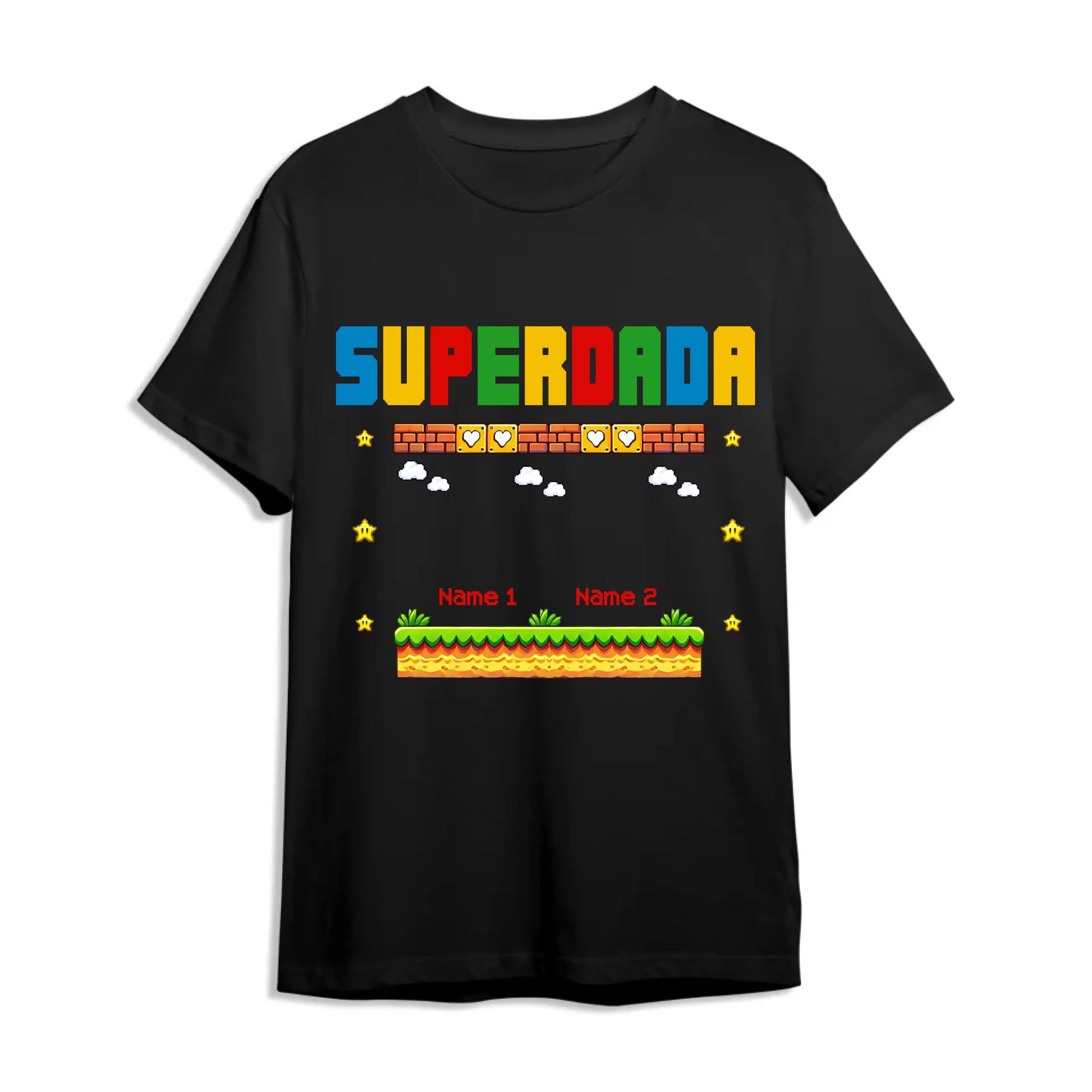 Super Dada - Funny Gifts For Dad - Personalized T-Shirt, Custom Choo