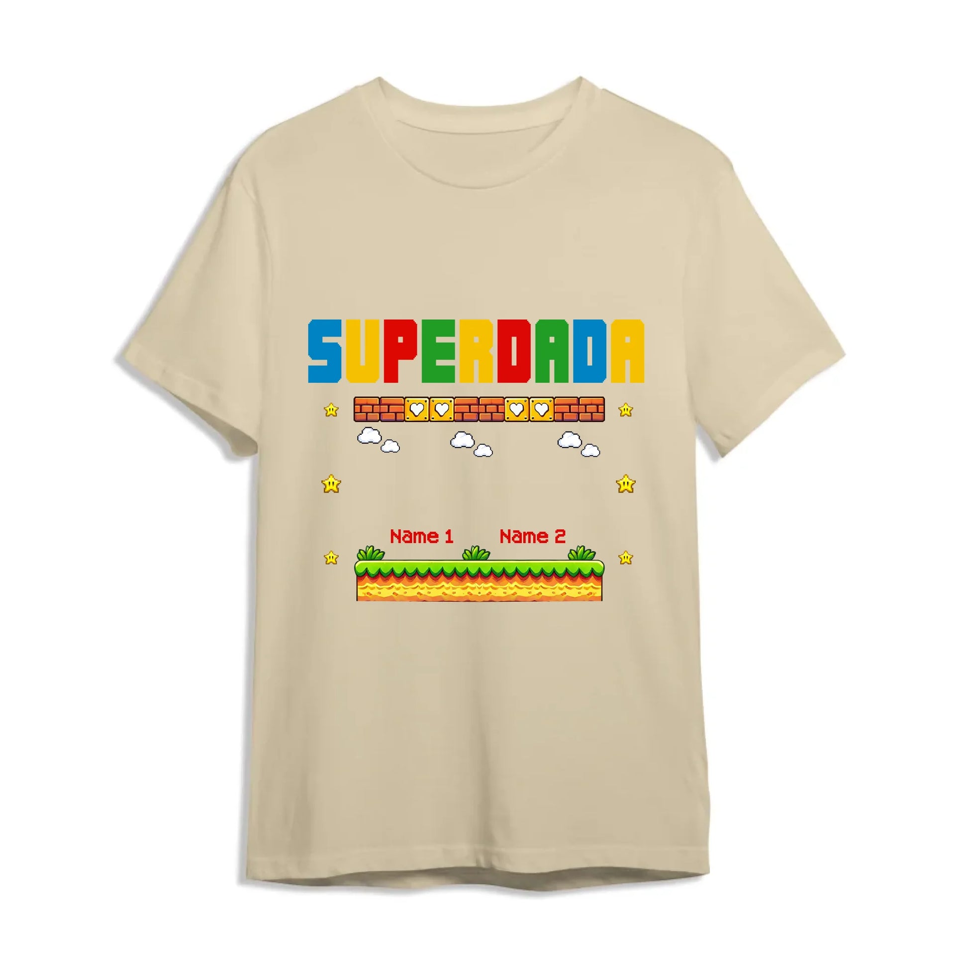 Super Dada - Funny Gifts For Dad - Personalized T-Shirt, Custom Choo