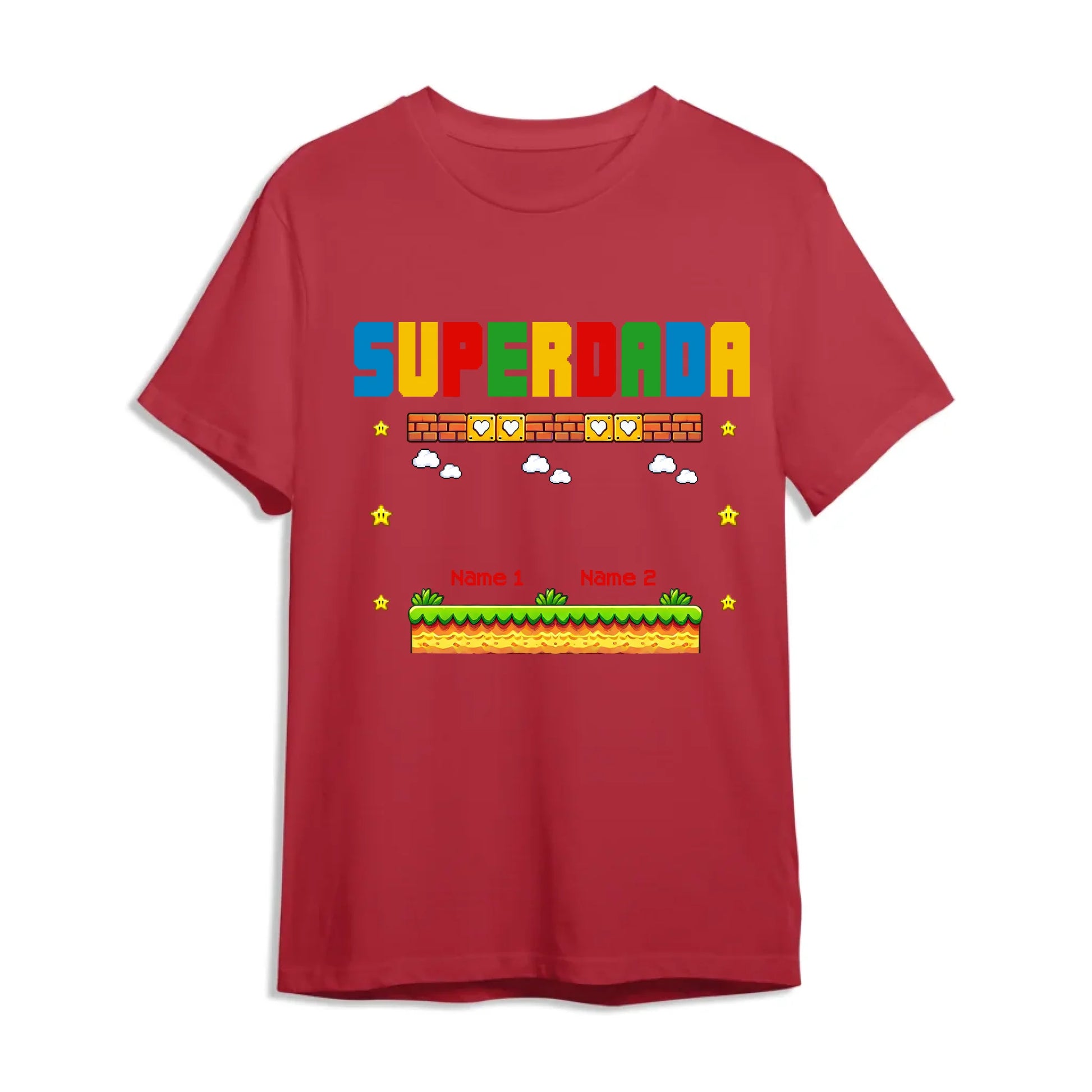 Super Dada - Funny Gifts For Dad - Personalized T-Shirt, Custom Choo