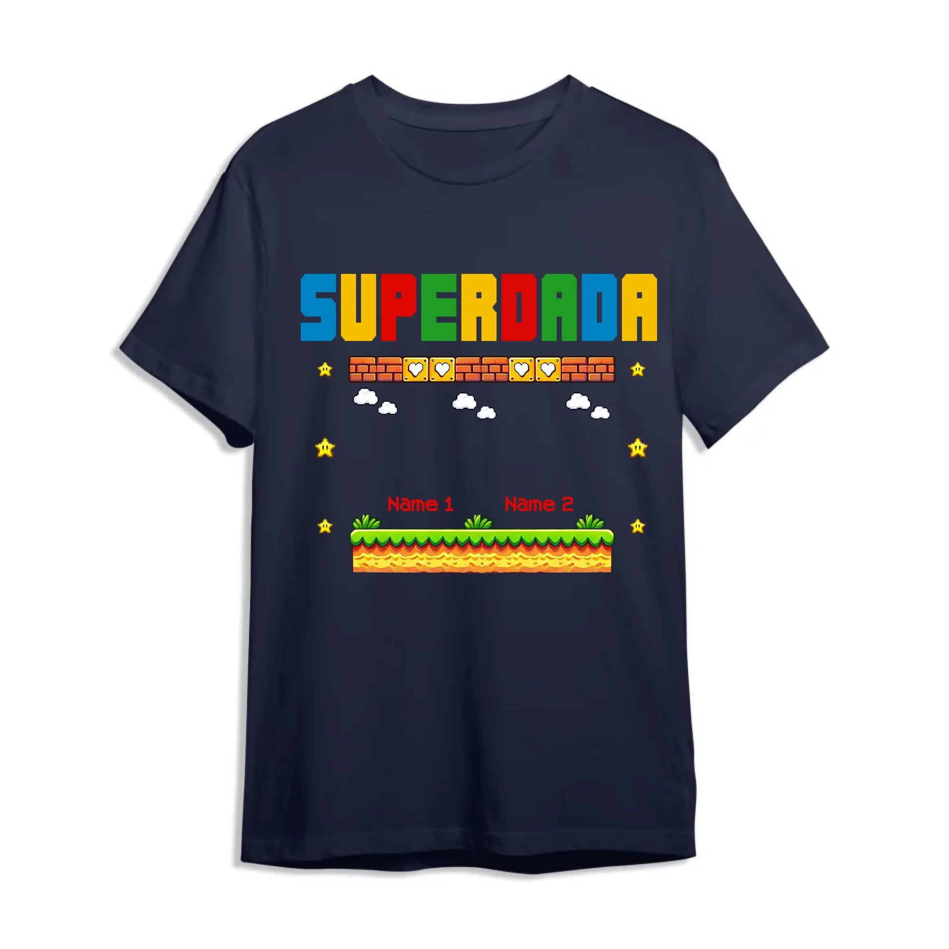 Super Dada - Funny Gifts For Dad - Personalized T-Shirt, Custom Choo