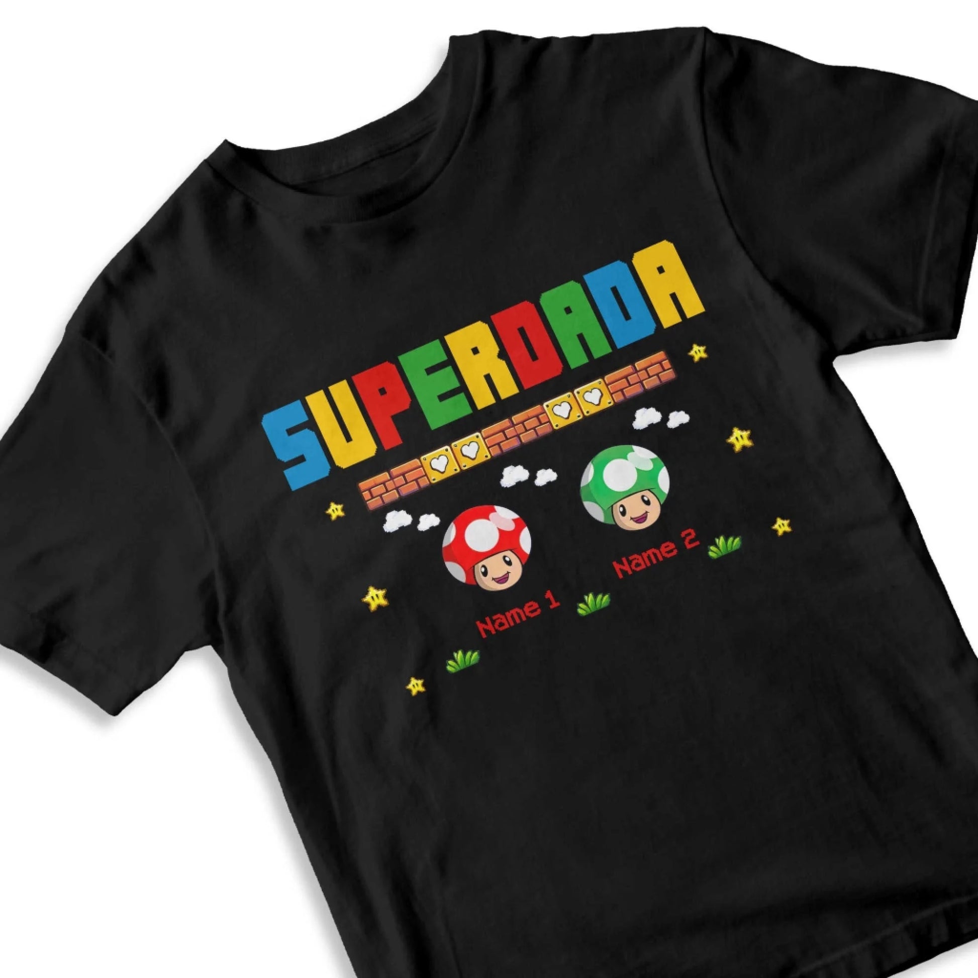 Super Dada - Funny Gifts For Dad - Personalized T-Shirt, Custom Choo