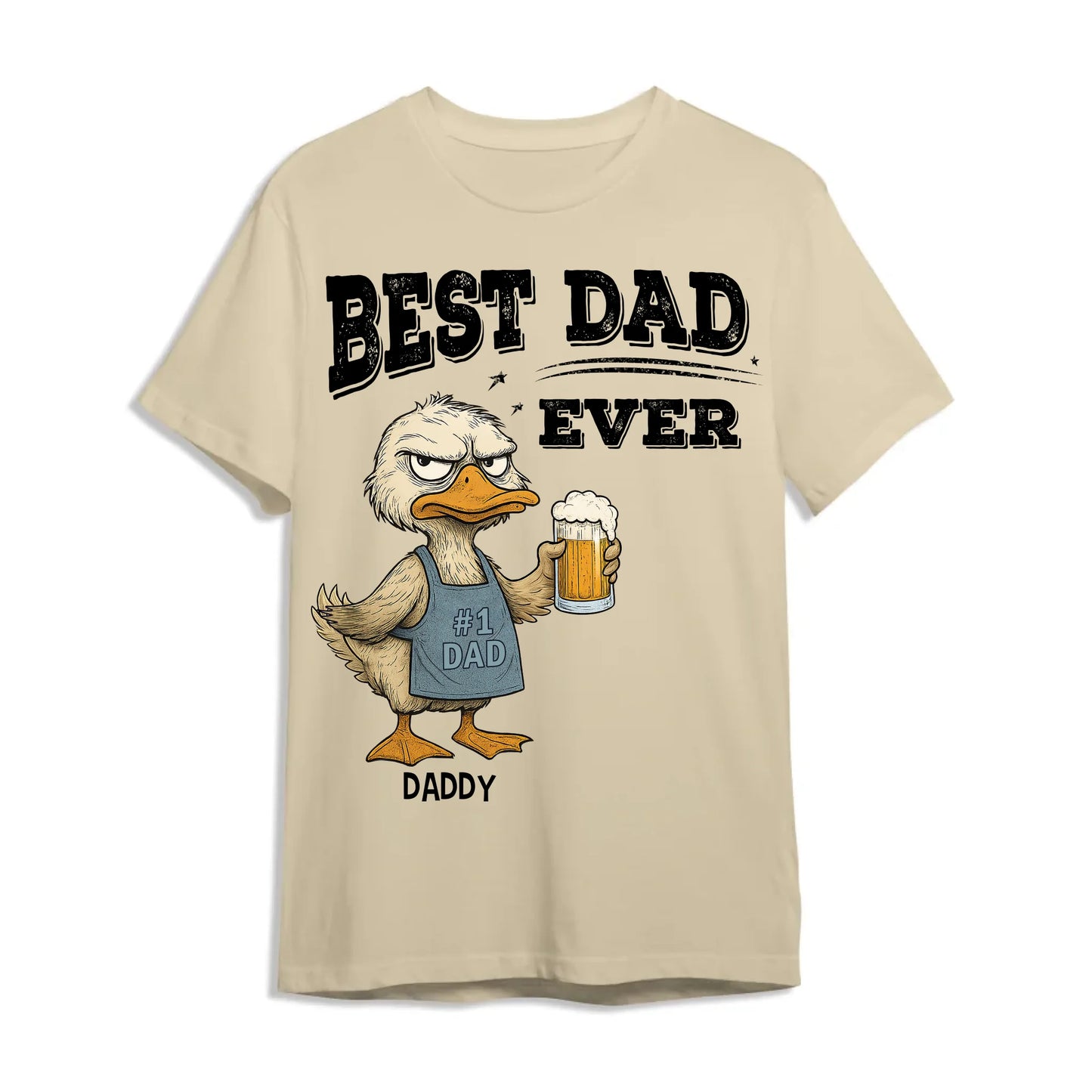 Best Dad Ever, No1 Dad, Personalized Shirt Happy Father's Day, Custom Choo
