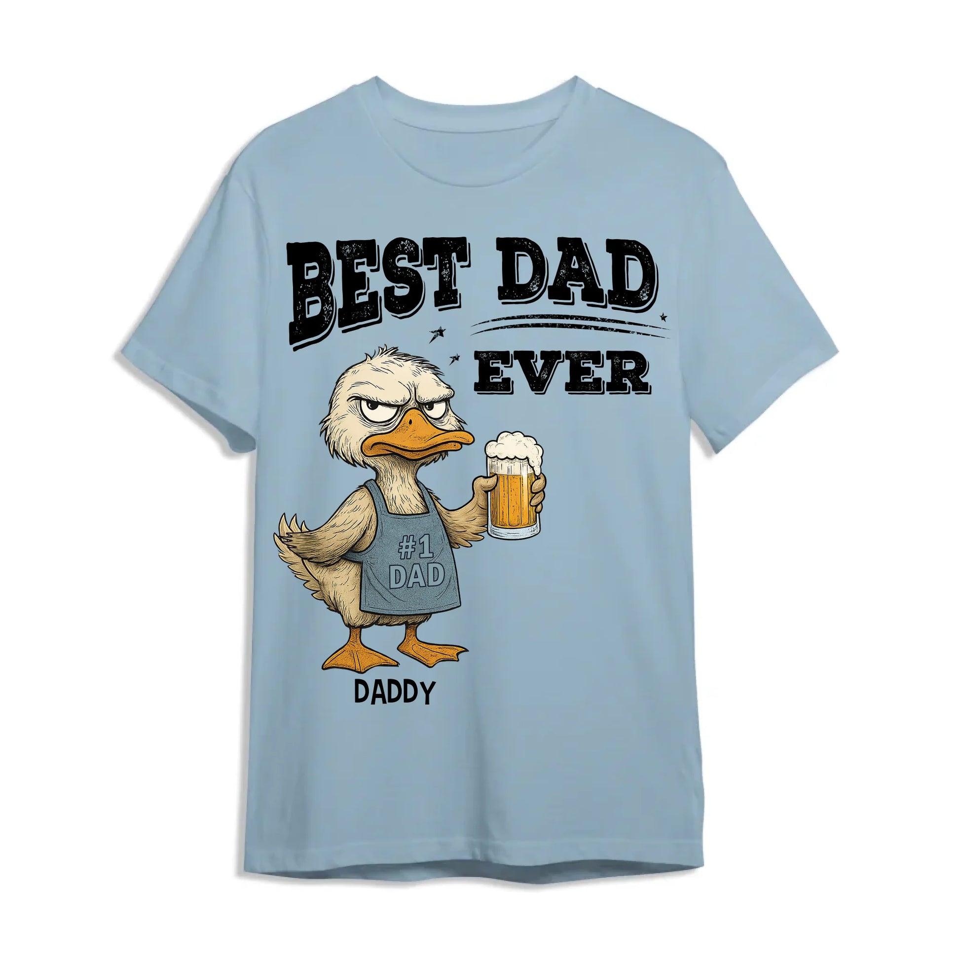 Best Dad Ever, No1 Dad, Personalized Shirt Happy Father's Day, Custom Choo