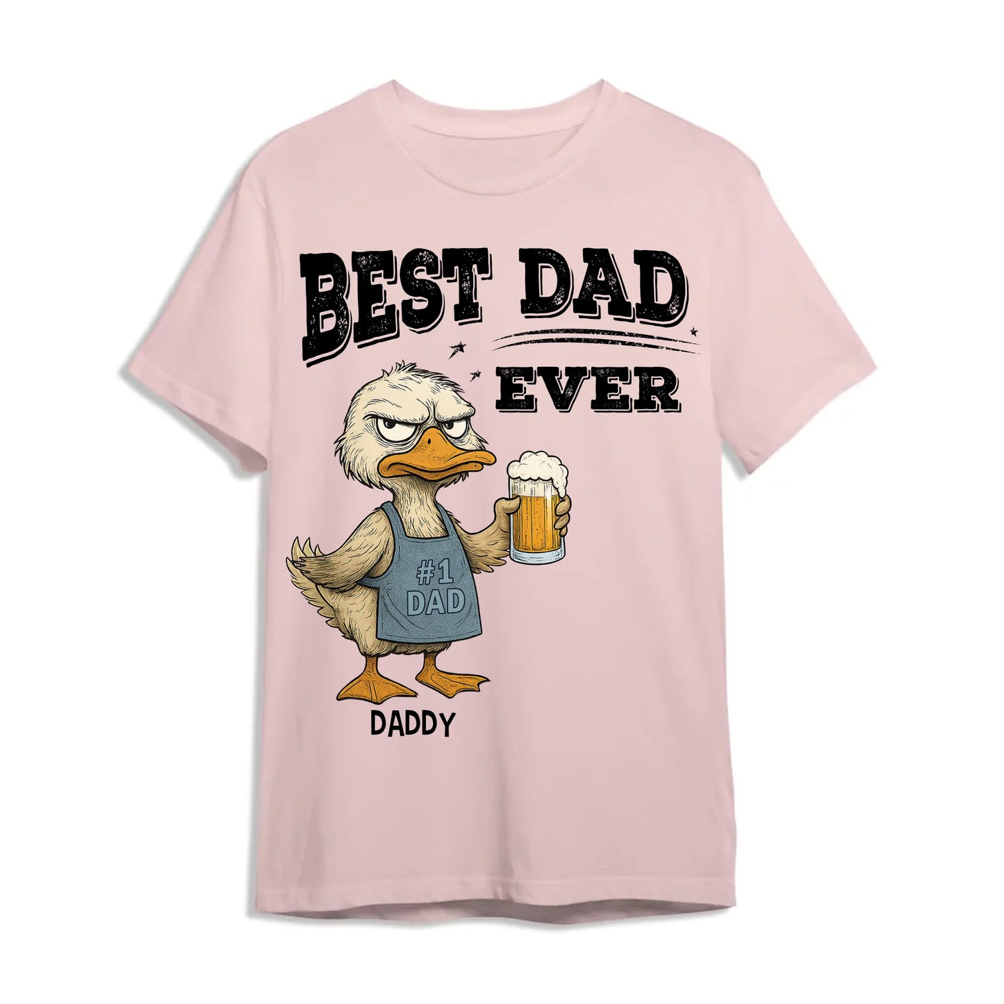Best Dad Ever, No1 Dad, Personalized Shirt Happy Father's Day, Custom Choo