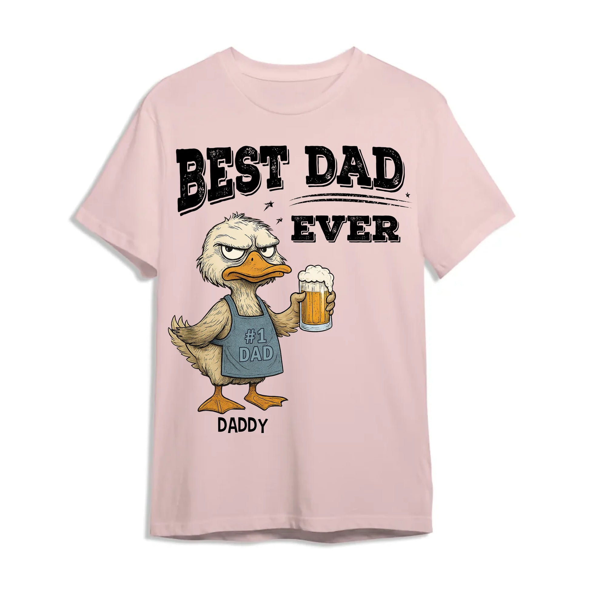 Best Dad Ever, No1 Dad, Personalized Shirt Happy Father's Day, Custom Choo