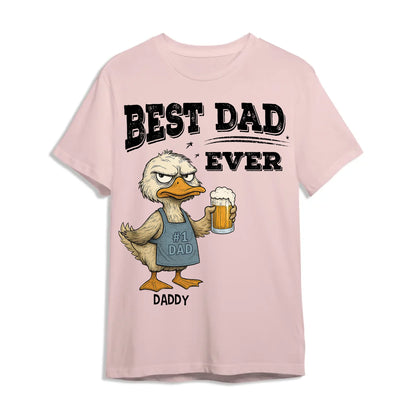 Best Dad Ever, No1 Dad, Personalized Shirt Happy Father's Day, Custom Choo