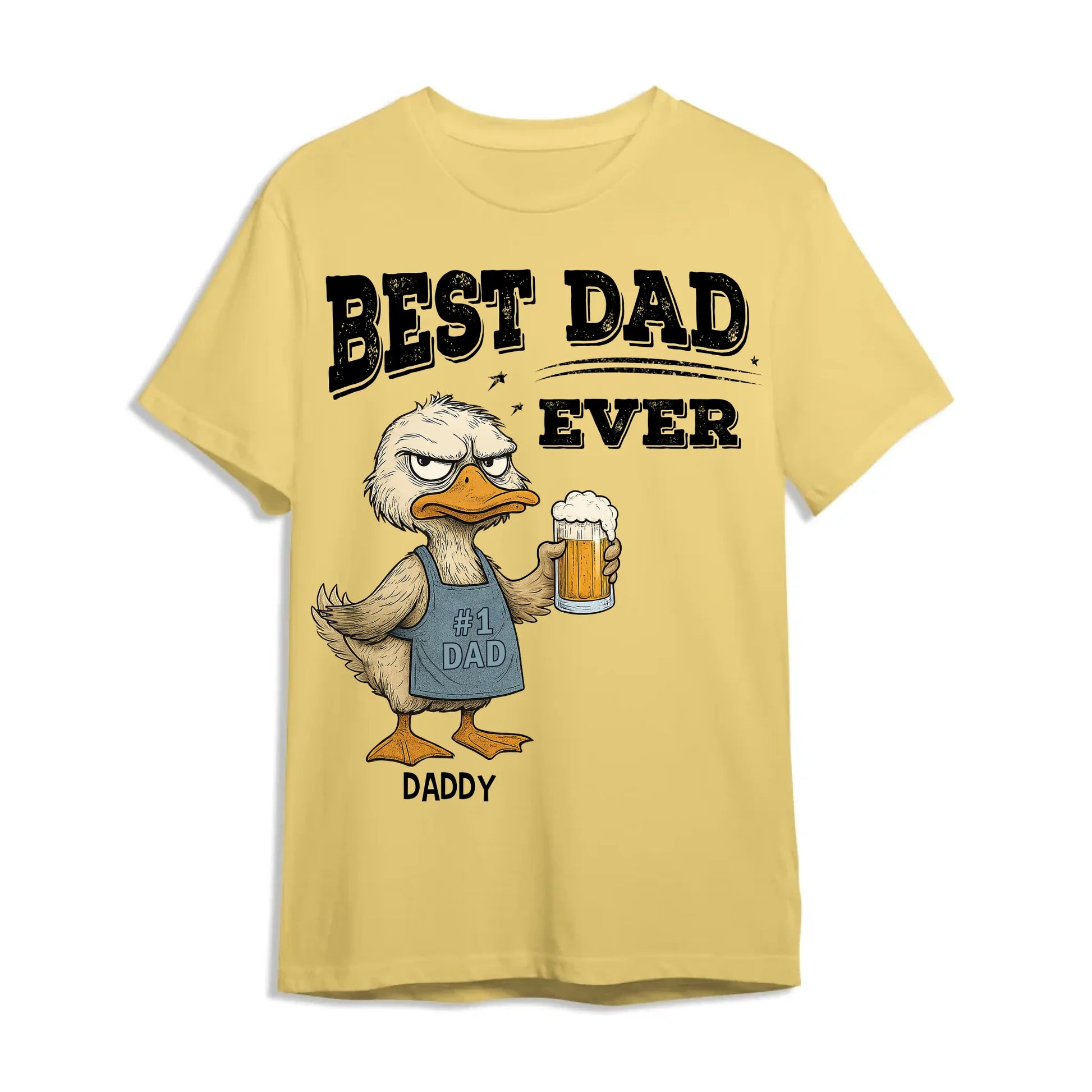 Best Dad Ever, No1 Dad, Personalized Shirt Happy Father's Day, Custom Choo