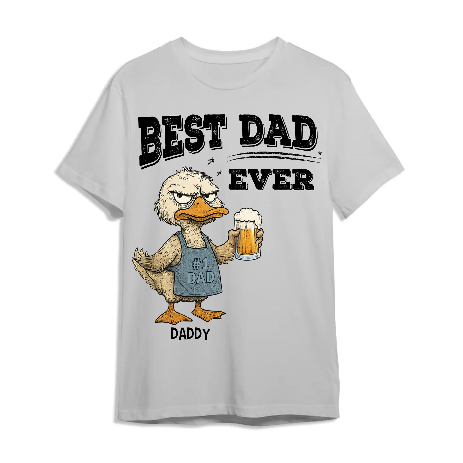 Best Dad Ever, No1 Dad, Personalized Shirt Happy Father's Day, Custom Choo