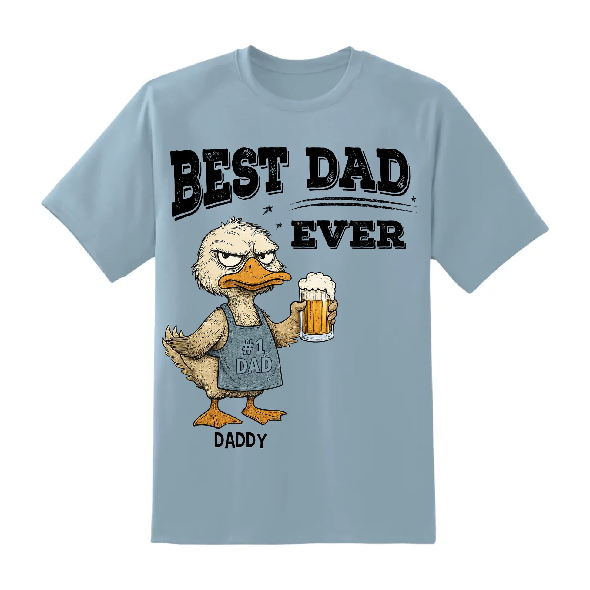 Best Dad Ever, No1 Dad, Personalized Shirt Happy Father's Day, Custom Choo