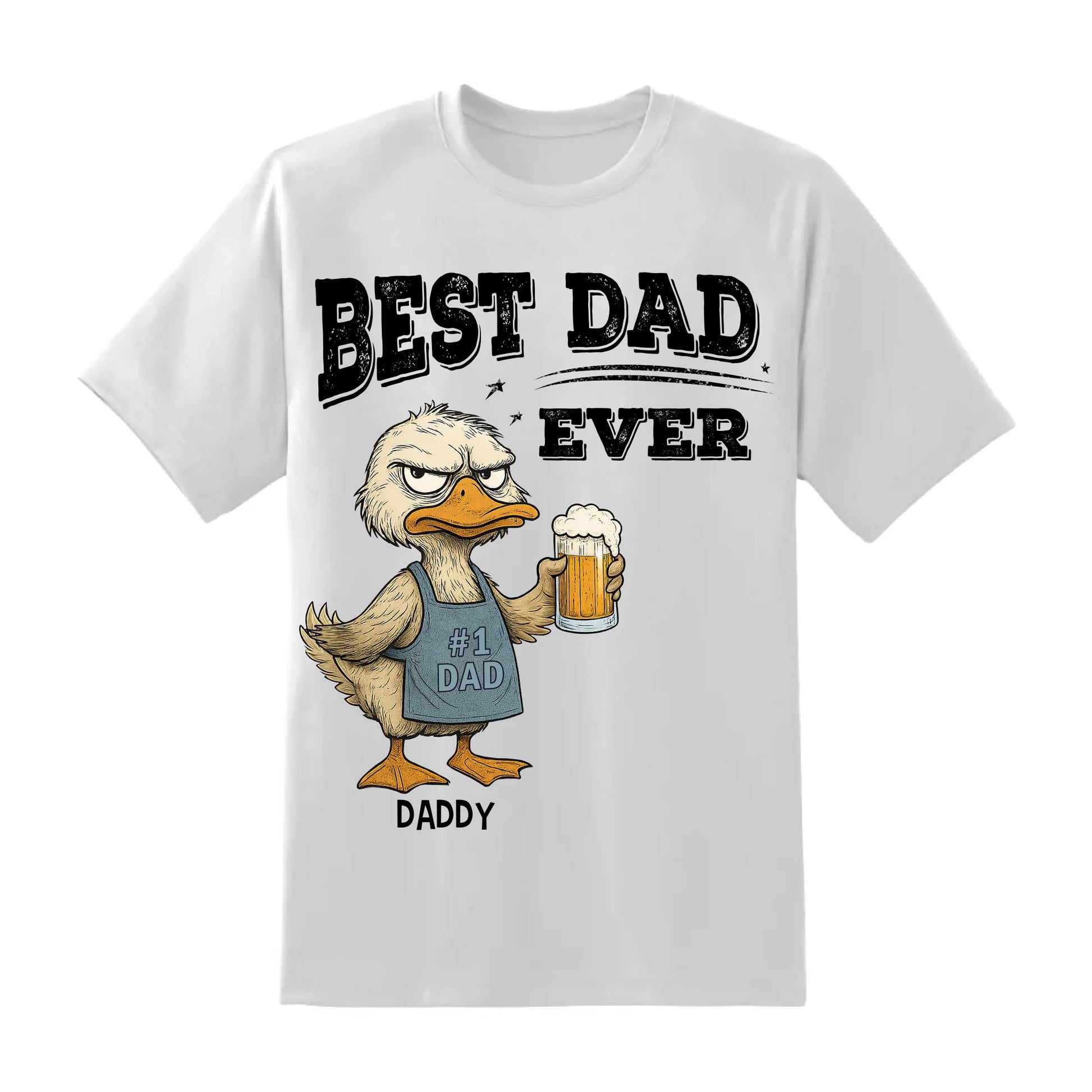 Best Dad Ever, No1 Dad, Personalized Shirt Happy Father's Day, Custom Choo
