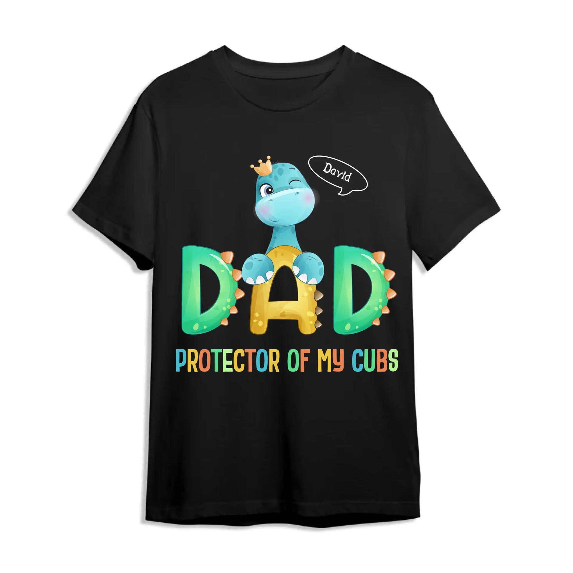 FUNNY DAD, DAD PROTECTOR OF MY CUBS, PERSONALIZED SHIRT - Custom Choo