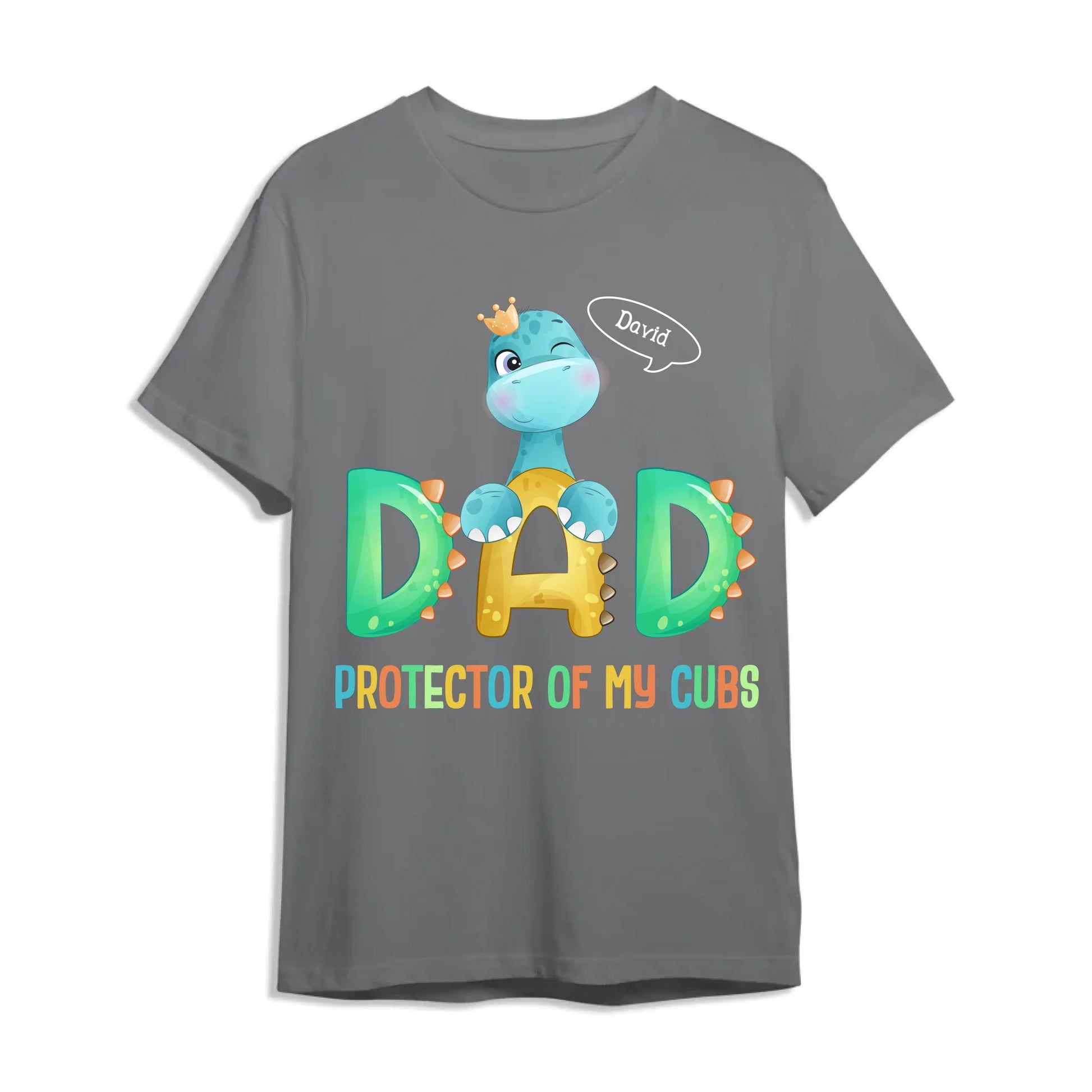 FUNNY DAD, DAD PROTECTOR OF MY CUBS, PERSONALIZED SHIRT - Custom Choo