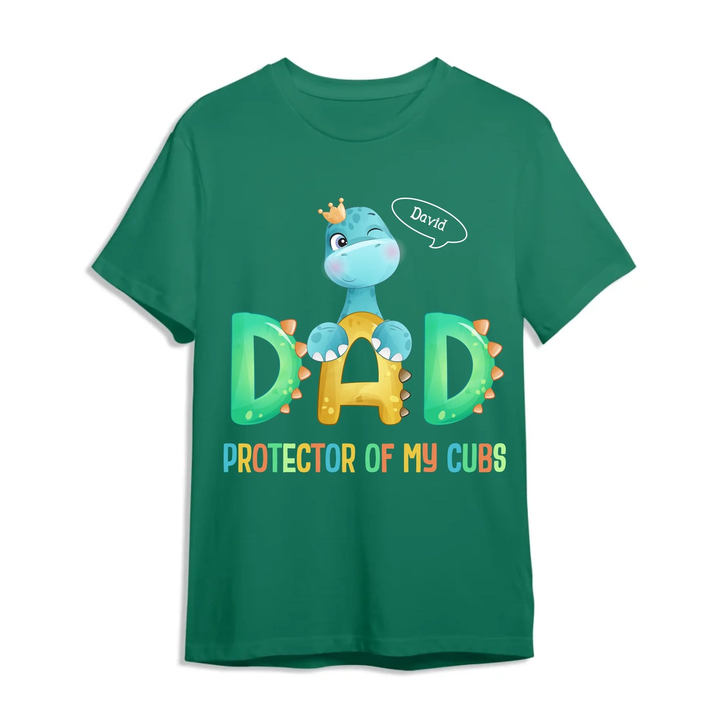 FUNNY DAD, DAD PROTECTOR OF MY CUBS, PERSONALIZED SHIRT - Custom Choo