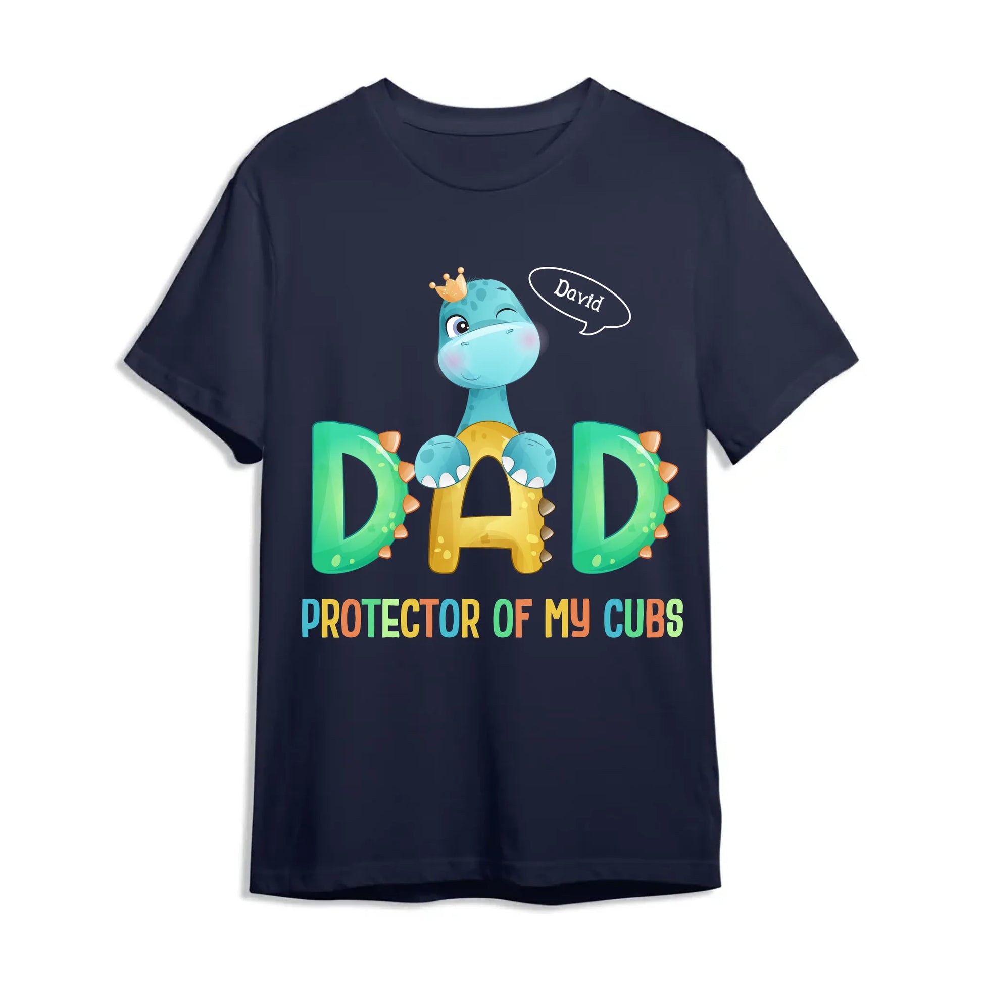 FUNNY DAD, DAD PROTECTOR OF MY CUBS, PERSONALIZED SHIRT - Custom Choo