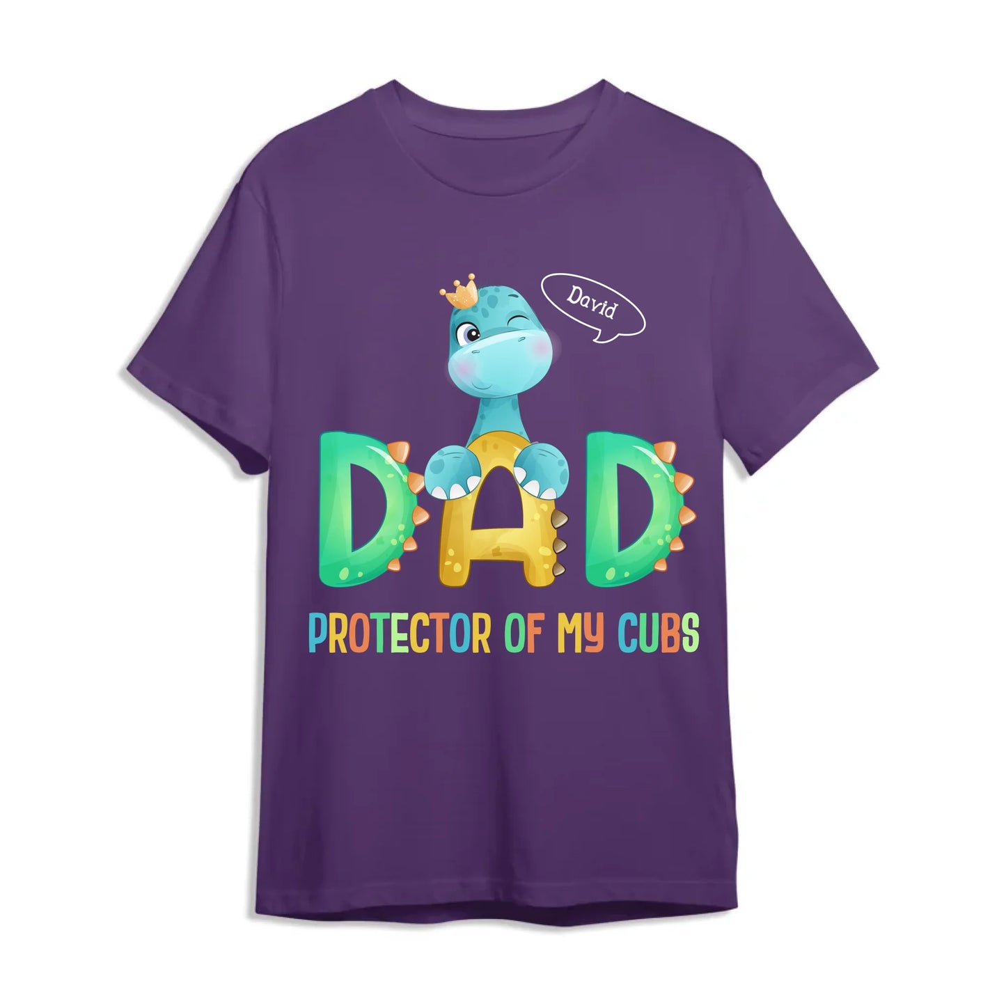 FUNNY DAD, DAD PROTECTOR OF MY CUBS, PERSONALIZED SHIRT - Custom Choo