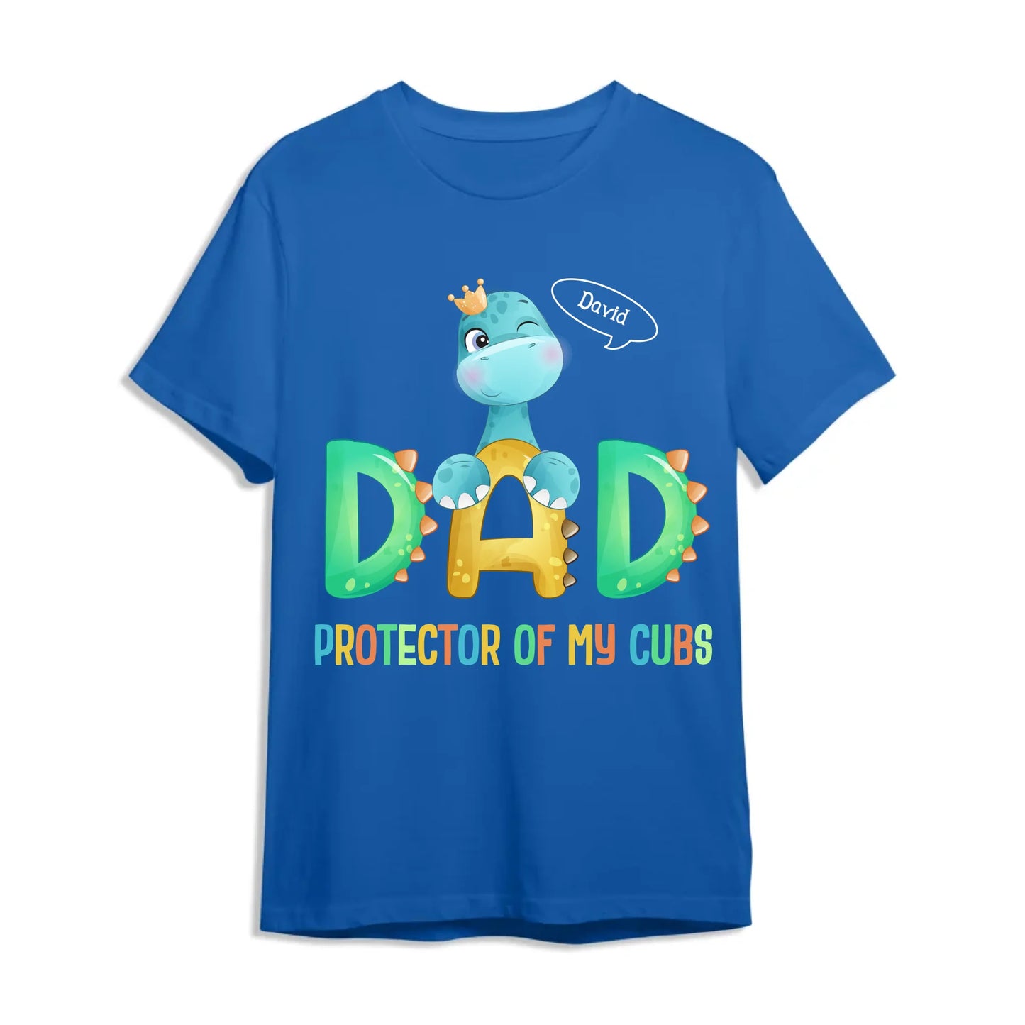 FUNNY DAD, DAD PROTECTOR OF MY CUBS, PERSONALIZED SHIRT - Custom Choo