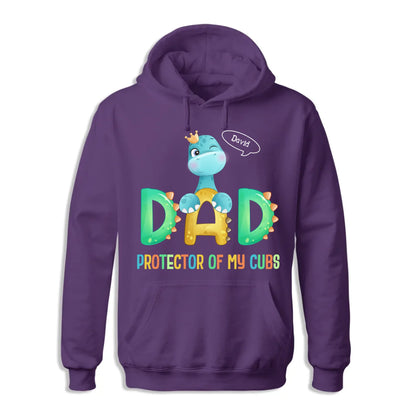 FUNNY DAD, DAD PROTECTOR OF MY CUBS, PERSONALIZED SHIRT - Custom Choo