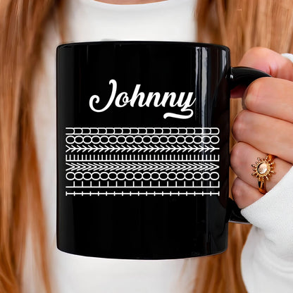 Hidden Funny Message Personalized Coffee Mug, Custom Choo