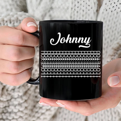 Hidden Funny Message Personalized Coffee Mug, Custom Choo