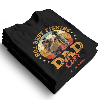 No.1 Best Fishing Dad Ever, Personalized Dad Photo and Choose Fish - Custom Choo
