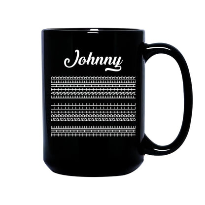 Hidden Funny Message, The Grill Father, Personalized Coffee Mug - Custom Choo