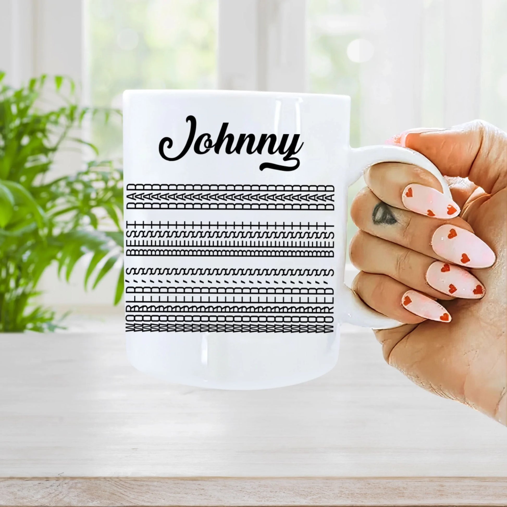Hidden Funny Message, World's Best Dad, Personalized Coffee Mug - Custom Choo