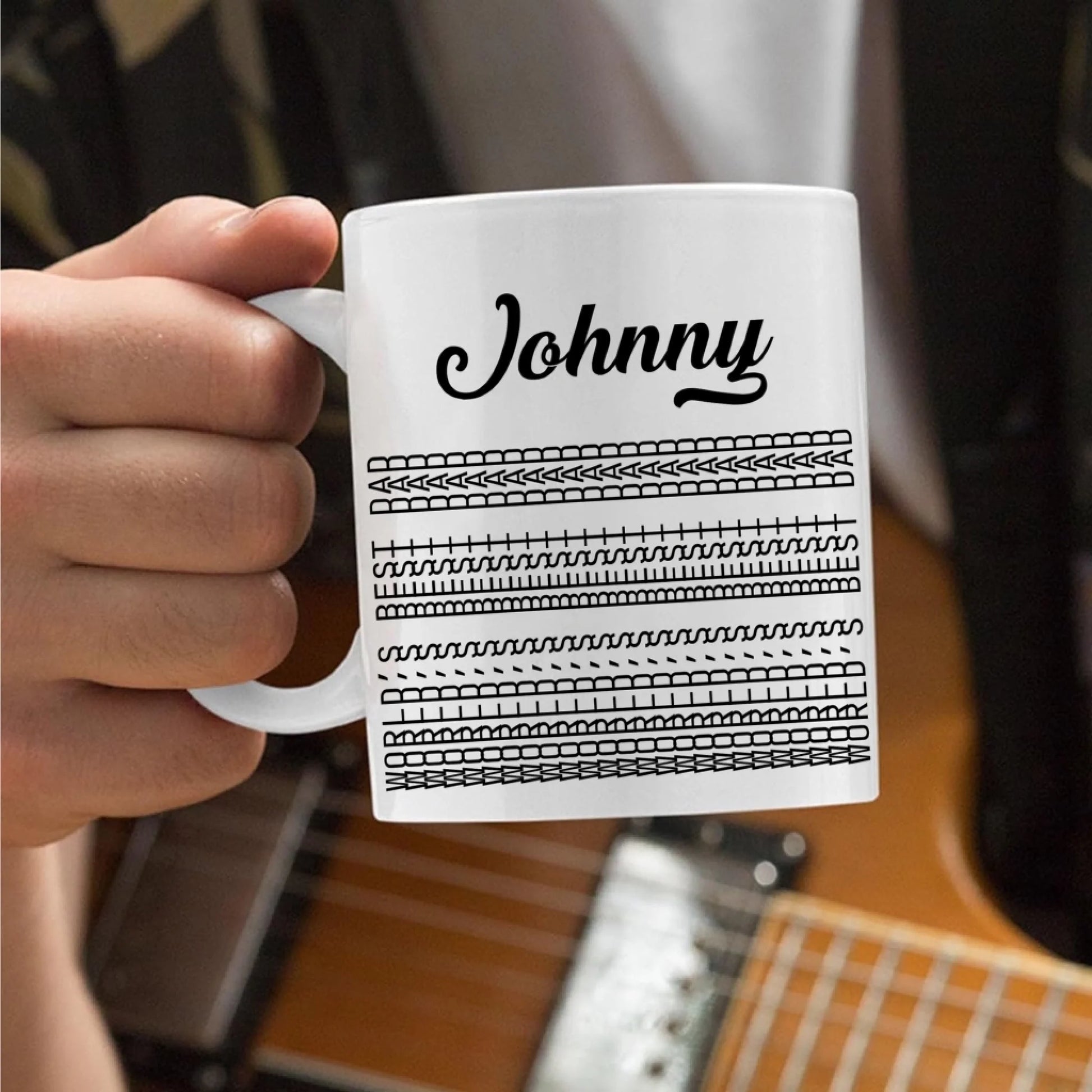 Hidden Funny Message, World's Best Dad, Personalized Coffee Mug - Custom Choo