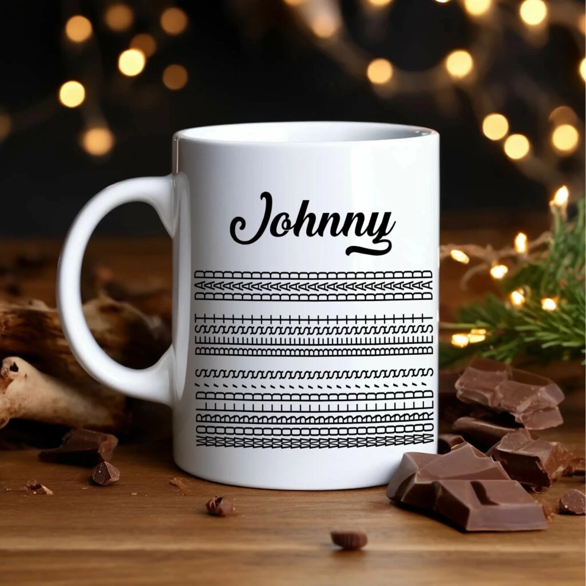 Hidden Funny Message, World's Best Dad, Personalized Coffee Mug - Custom Choo