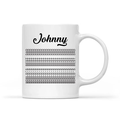 Hidden Funny Message, World's Best Dad, Personalized Coffee Mug - Custom Choo