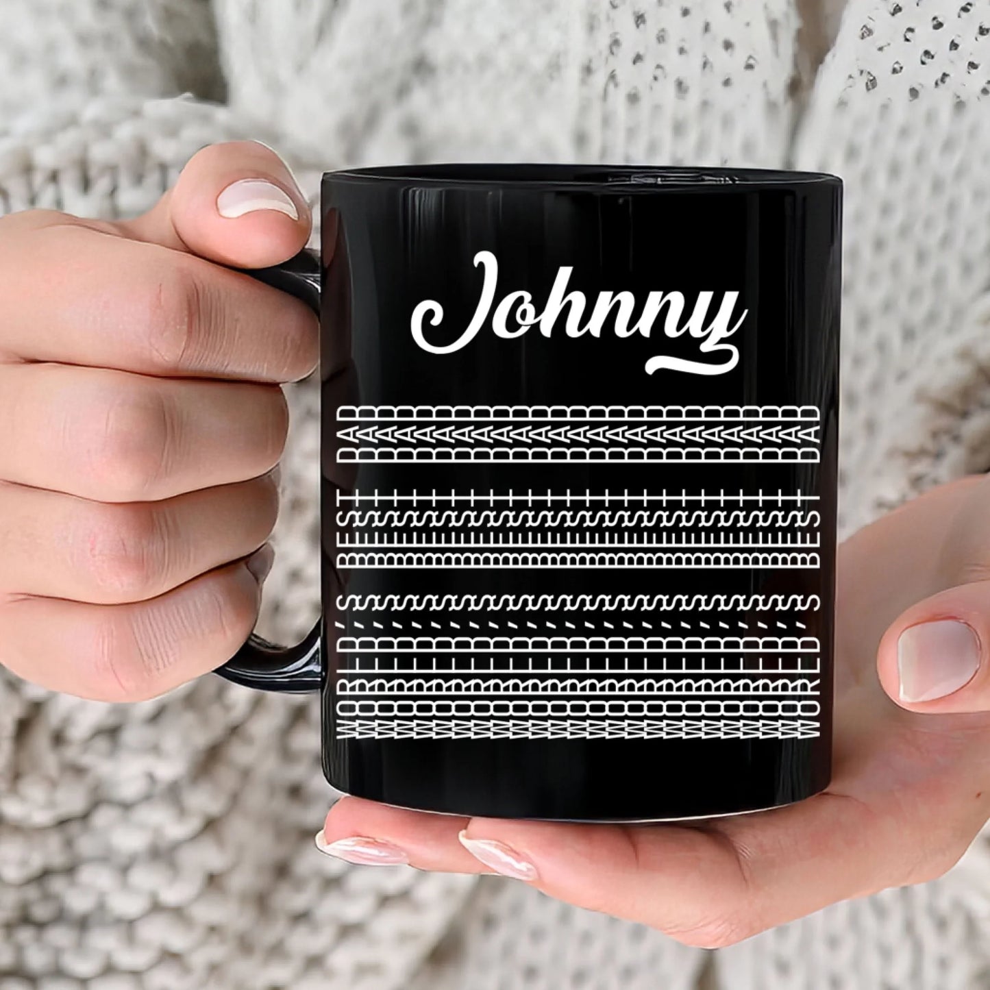 Hidden Funny Message, World's Best Dad, Personalized Coffee Mug - Custom Choo