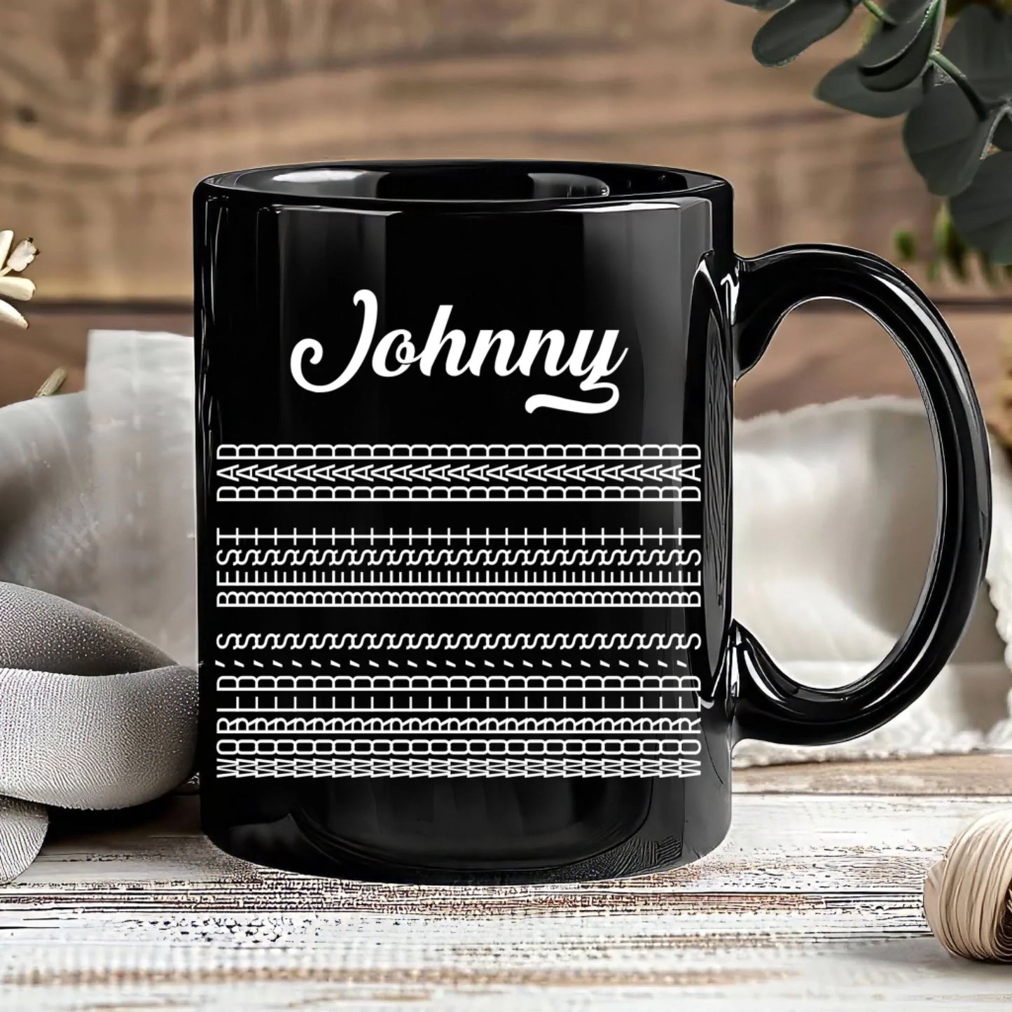 Hidden Funny Message, World's Best Dad, Personalized Coffee Mug - Custom Choo