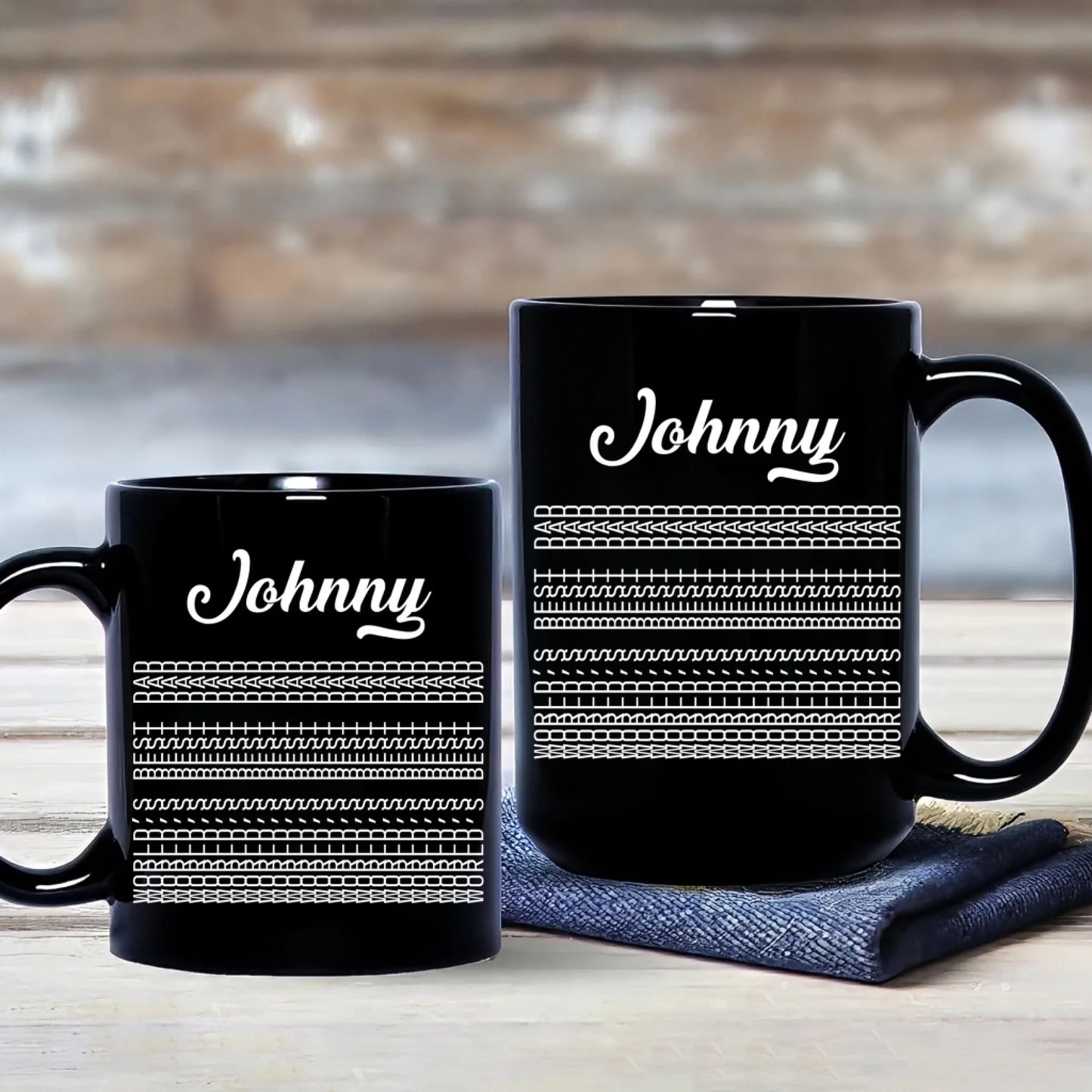 Hidden Funny Message, World's Best Dad, Personalized Coffee Mug - Custom Choo