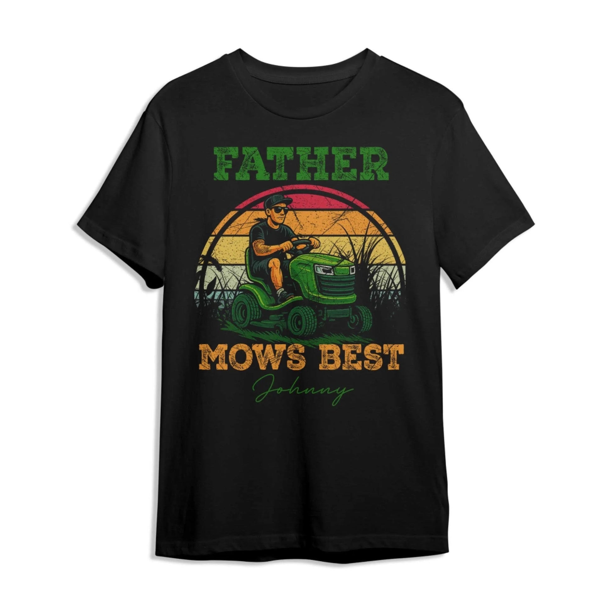 Father Mows Best - Gift For Dad, Father's Day - Custom Choo