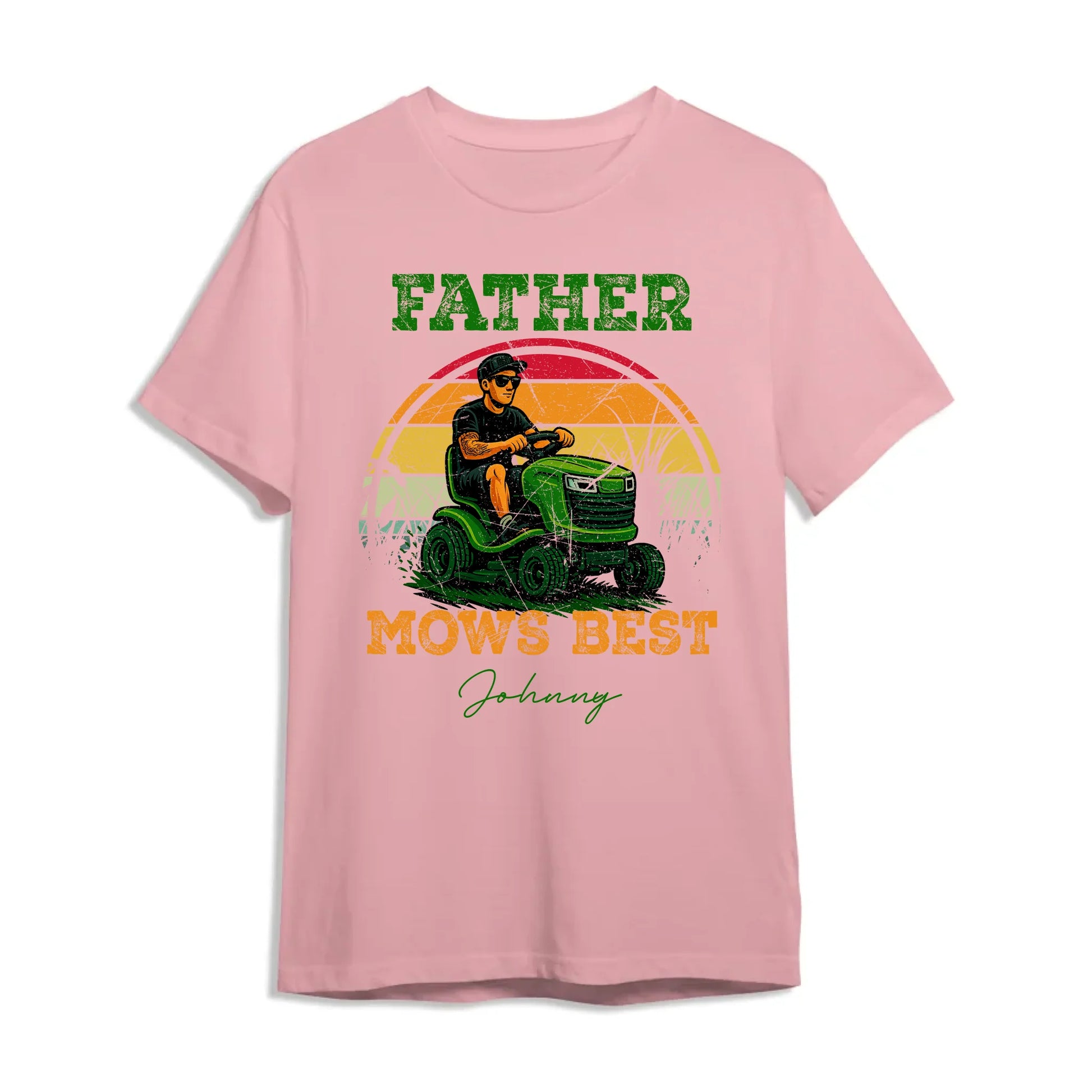 Father Mows Best - Gift For Dad, Father's Day - Custom Choo